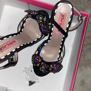 Beaty Johnson multi colored platform heels!!!